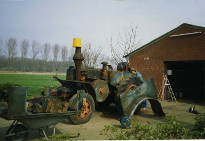 demontage der selbstgebauten Fahrerkabine demontage der selbstgebauten Fahrerkabine